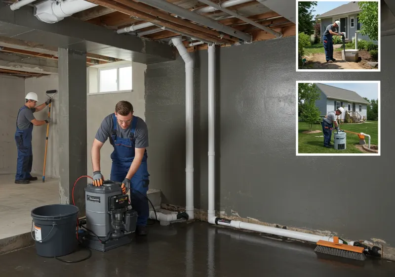 Basement Waterproofing and Flood Prevention process in Beach City, OH